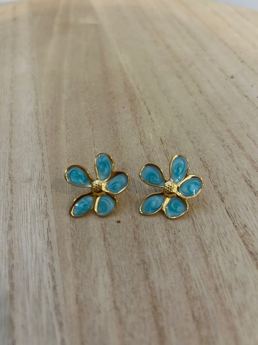 Boucle d'oreille FLEUR