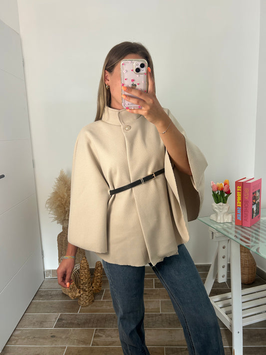 Cape Poncho LYA beige