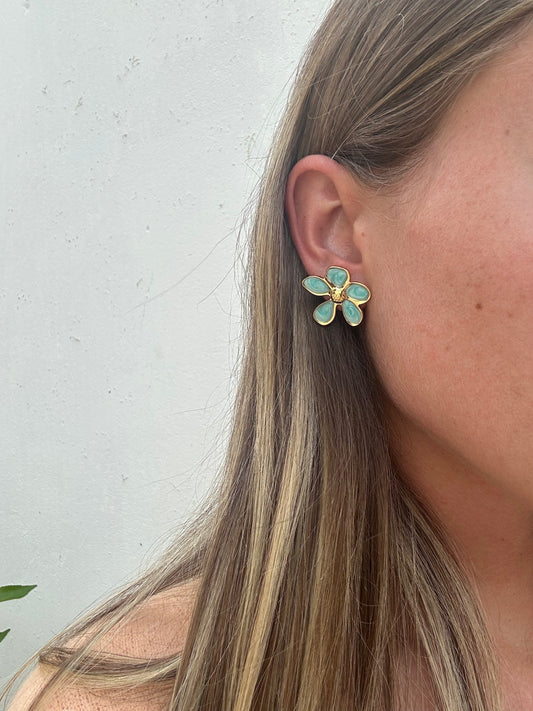 Boucle d'oreille FLEUR
