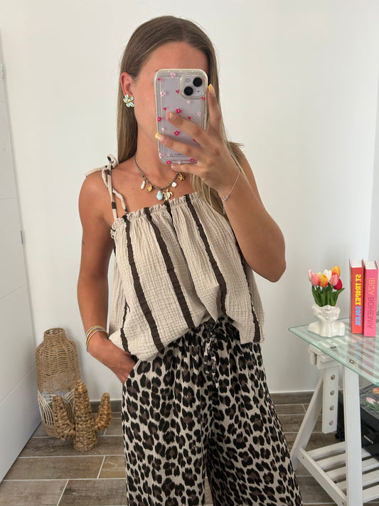 Top COLINE rayé