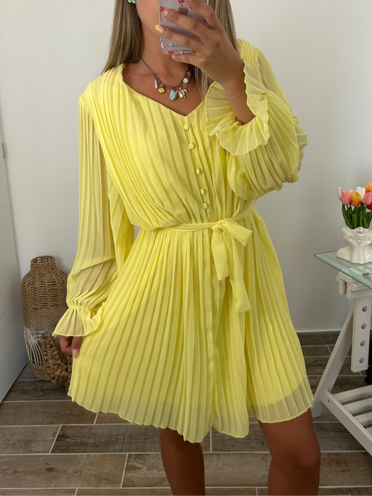 Robe MATHILDE jaune