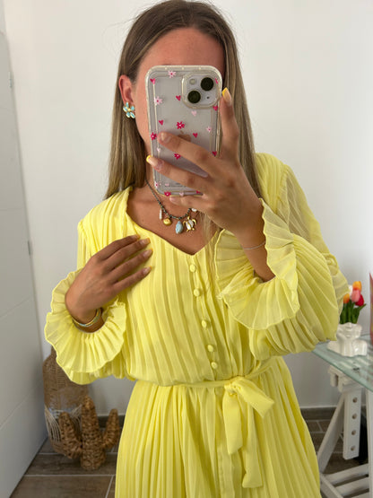 Robe MATHILDE jaune