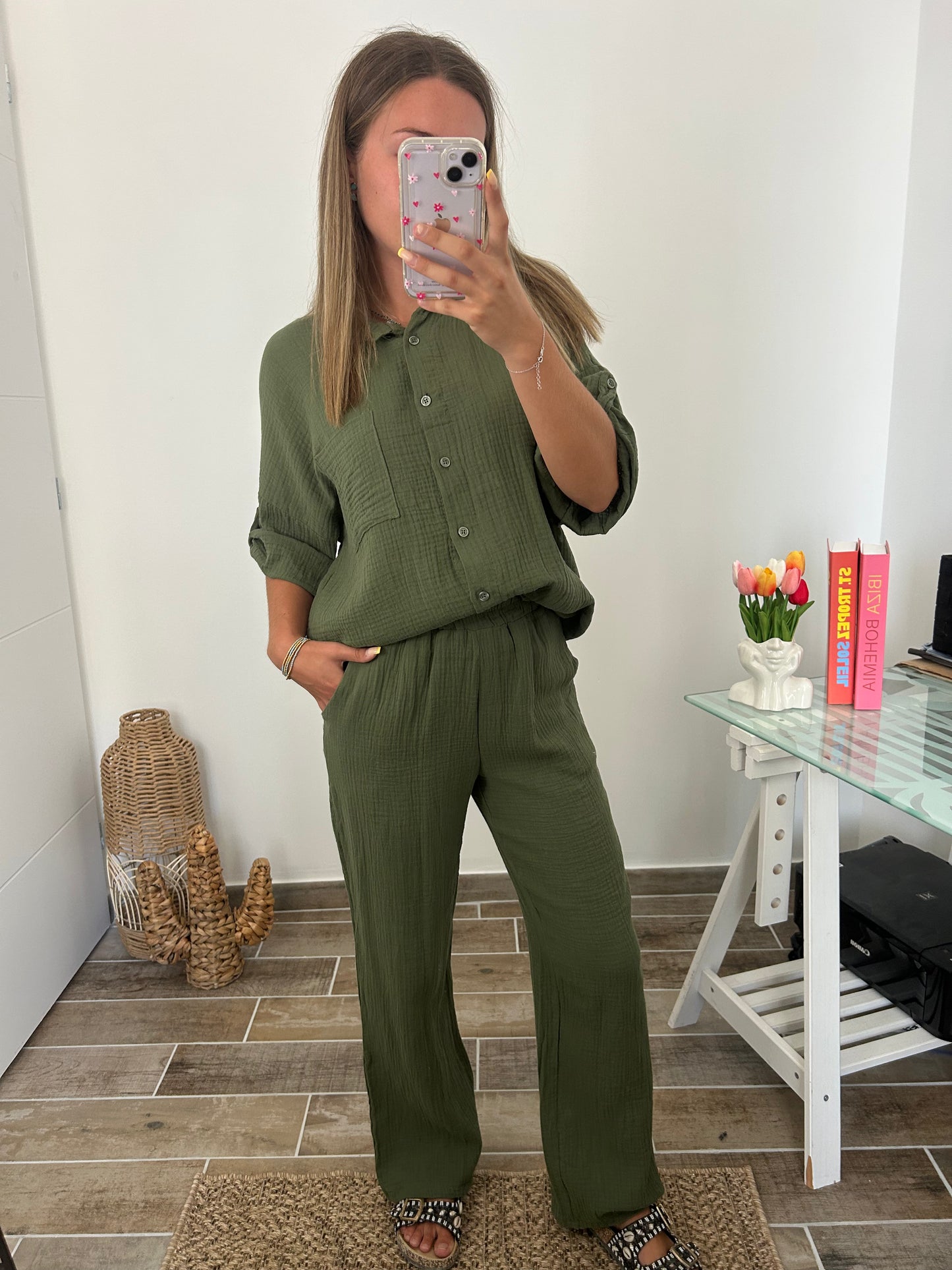 Ensemble COTY kaki