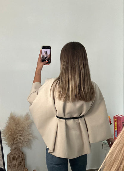Cape Poncho LYA beige