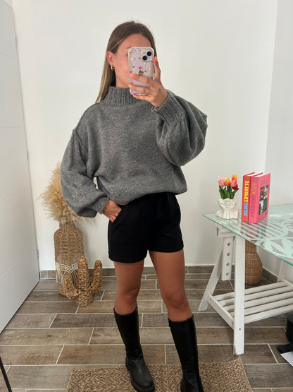 Pull CLÉO gris