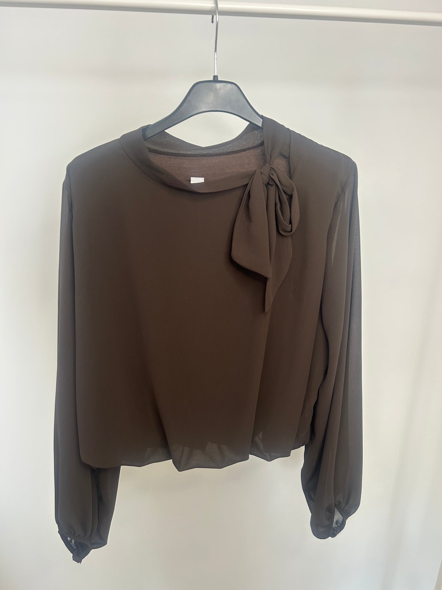 Blouse VICO marron foncé