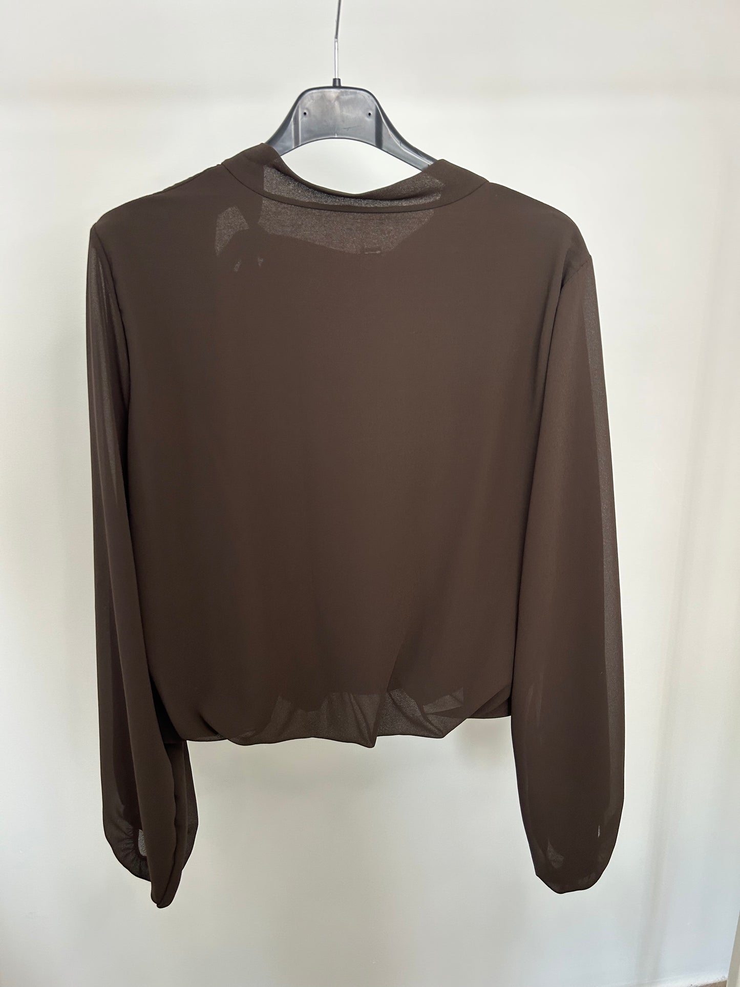 Blouse VICO marron foncé